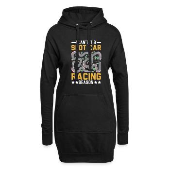 Je ne peux pas, c’est le créneau de la saison Slot Car Racing - Sweat-shirt à capuche long Femme - noir - Devant