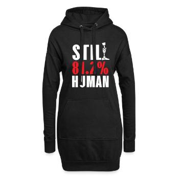 Noch 81.2% Menschliche Behinderung Hilfsmittel Lus - Hoodie-Kleid - Schwarz - Vorne