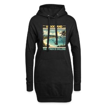 Boracay Philippinen Sommerurlaub Boaracay Beach - Hoodie-Kleid - Schwarz - Vorne