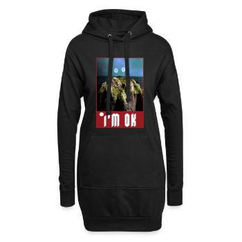 Formally Dressed Chitty-Chatty - Hoodie-Kleid - Schwarz - Vorne