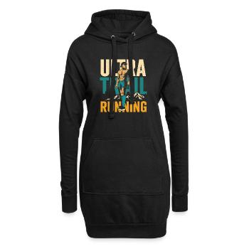 Ultra Trail Running - Sweat-shirt à capuche long Femme - noir - Devant