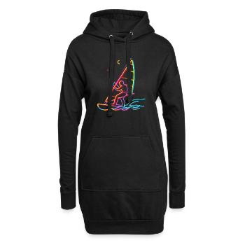 Graphique pour amateurs de VTT - Sweat-shirt à capuche long Femme - noir - Devant