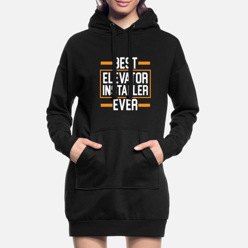 Best elevator installer ever operator Hoodie Dress