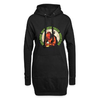 Souder Witch Brew Spooky Spark Hall - Sweat-shirt à capuche long Femme - noir - Devant