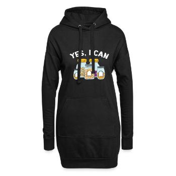 Ping Canner Konservieren Lebensmittelkonserven Kon - Hoodie-Kleid - Schwarz - Vorne