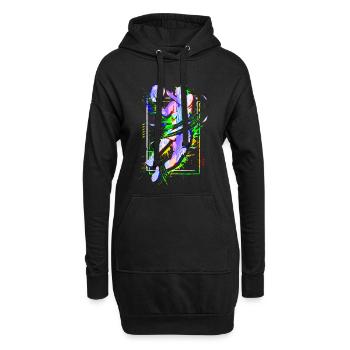 Basketball - Joueurs de basket-ball - Équipe de basket-ball - Sweat-shirt à capuche long Femme - noir - Devant