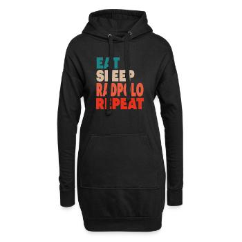 Mange Dors Rad Polo Répète, Radpolo - Sweat-shirt à capuche long Femme - noir - Devant