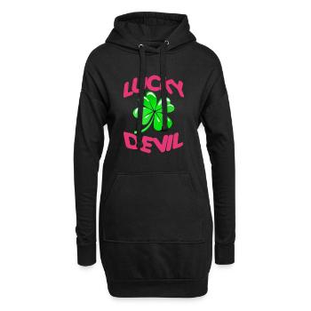 Dear friends, family, partner, happiness, fun, life, sweet - Hoodie Dress - black - Front