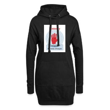 Donnelly - Hoodie-Kleid - Schwarz - Vorne