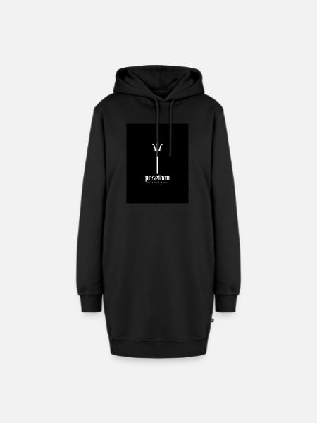 Goat of the sea - Hoodie-Kleid - Schwarz