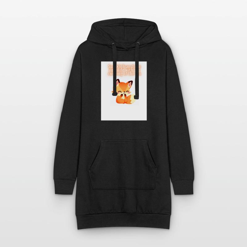 Sparkle Transform Hoodie Dress