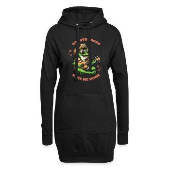 Country Road Take Me Home - Hoodie Dress - black - Front