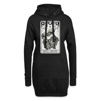 Schädel Mates Tarot - Hoodie-Kleid - Schwarz - Vorne