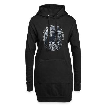 Légendaire depuis 2006 - Sweat-shirt à capuche long Femme - noir - Devant