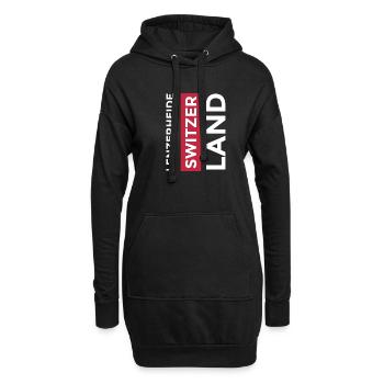 Lenzerheide Souvenir Graubünden Schweiz - Hoodie-Kleid - Schwarz - Vorne