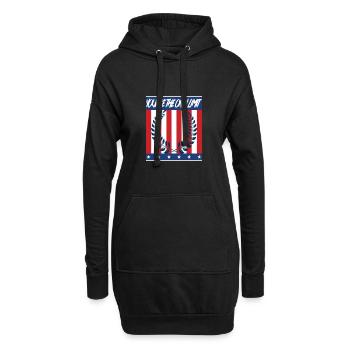 Vous êtes la seule limite - Sweat-shirt à capuche long Femme - noir - Devant