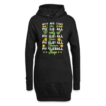 Pickleball Paddleball Pickleball Play Cadeau - Sweat-shirt à capuche long Femme - noir - Devant