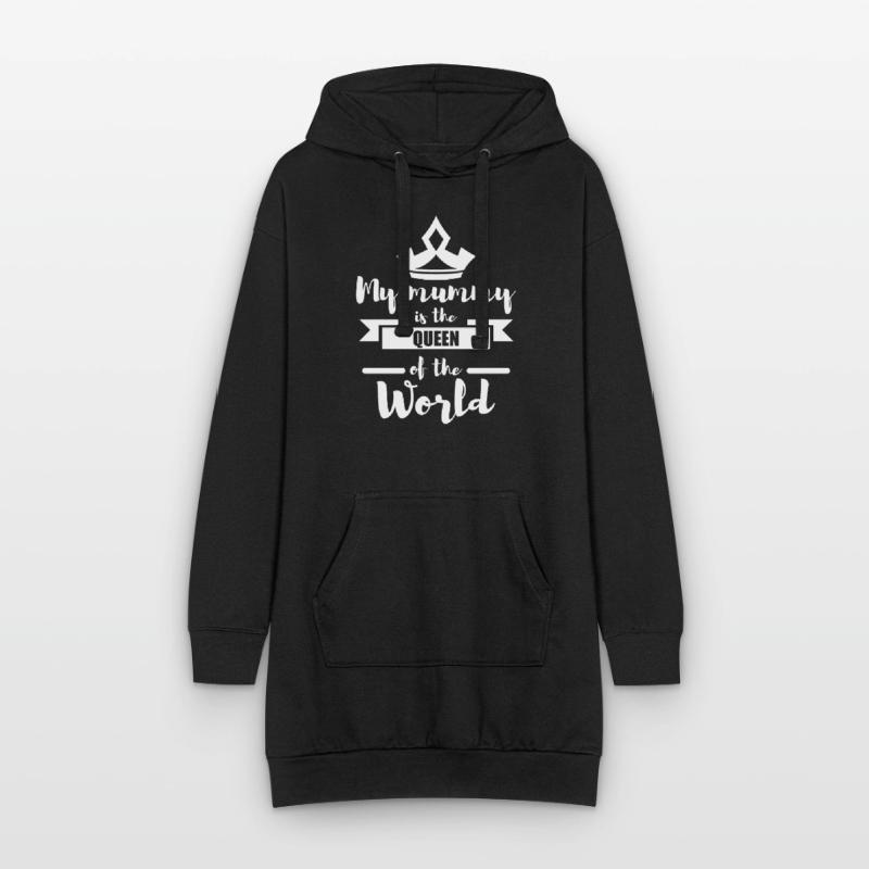 Mutter Spruch Geschenk Mama Muttertag Hoodie-Kleid