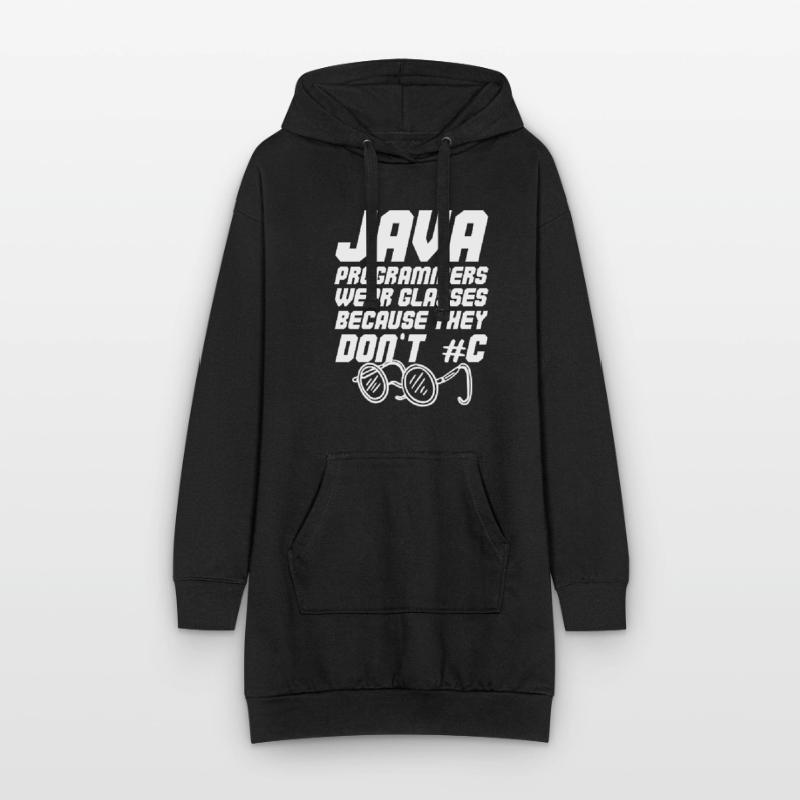 Cool Java programmer Hoodie Dress