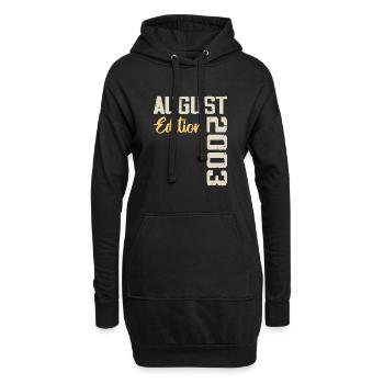Anniversaire Août 2003 - Edition Limitée Août 2003 - Sweat-shirt à capuche long Femme - noir - Devant