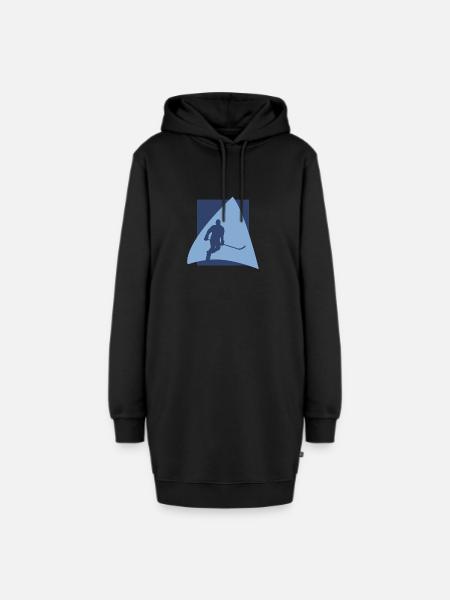 Puck Bodycheck - Hoodie-Kleid - Schwarz