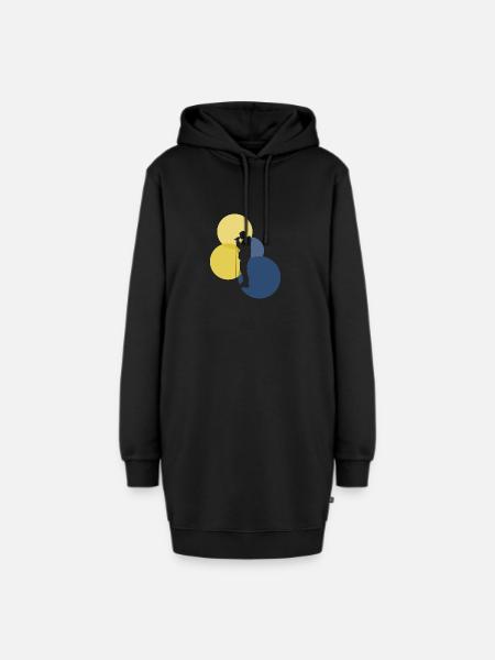 Beatboxer Beatboxing Beatbox - Hoodie-Kleid - Schwarz