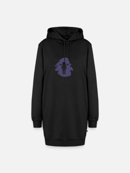 Beekeeping Imker Nektar - Hoodie-Kleid - Schwarz