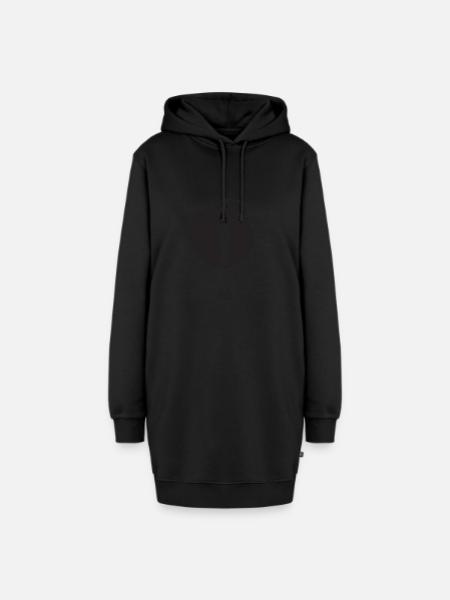 Djing Beatboxer DJ - Hoodie-Kleid - Schwarz