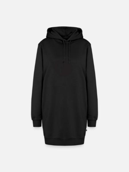 Golfspieler Golf - Hoodie-Kleid - Schwarz