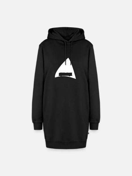 Busfahren Fahrer Transport - Hoodie-Kleid - Schwarz