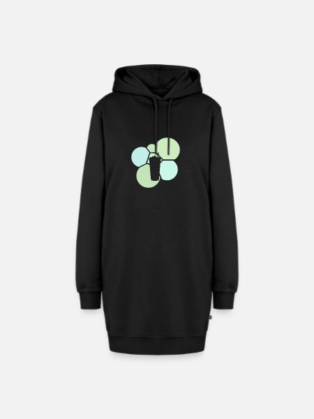 Tee Tee Tee - Hoodie-Kleid - Schwarz