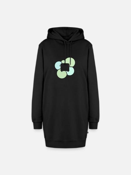 Bus Bus Fahrer - Hoodie-Kleid - Schwarz
