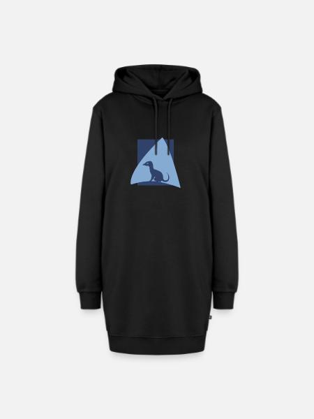 Fabel Kryptozoologie Fabeltier - Hoodie-Kleid - Schwarz