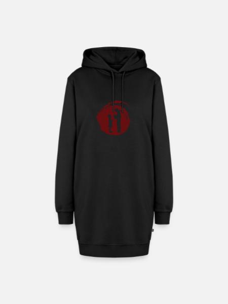 Grundschullehrer Schule - Hoodie-Kleid - Schwarz