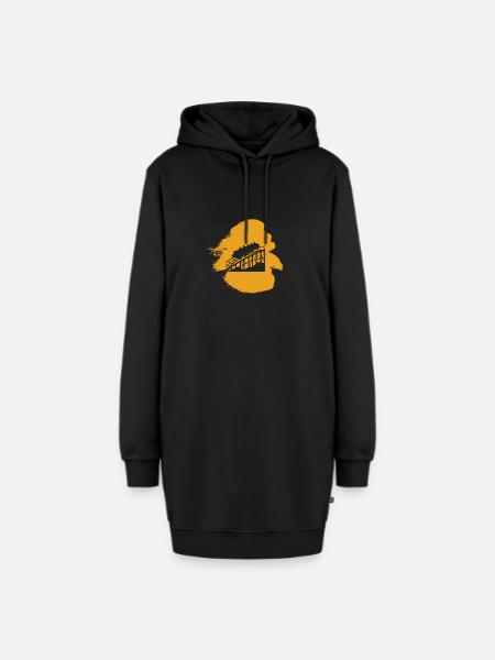 Rummel Lukas Achterbahn - Hoodie-Kleid - Schwarz