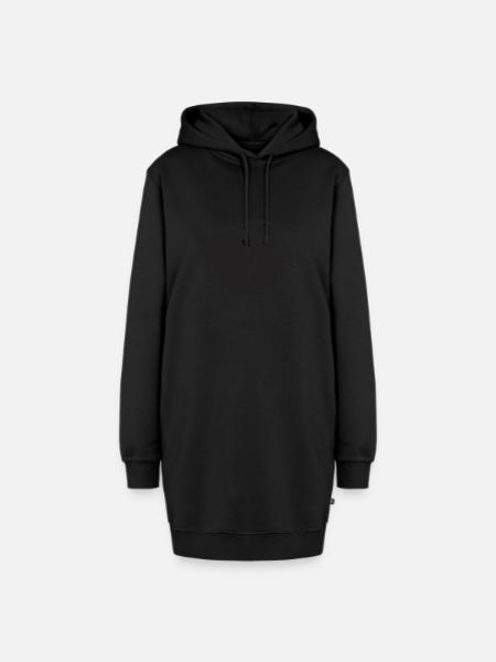 Klettern Aufstieg Baumklettern - Hoodie-Kleid - Schwarz