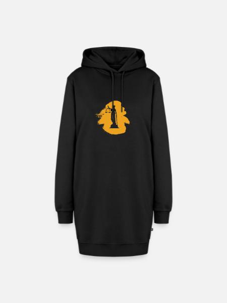 Anwalt Behandlung Richter - Hoodie-Kleid - Schwarz