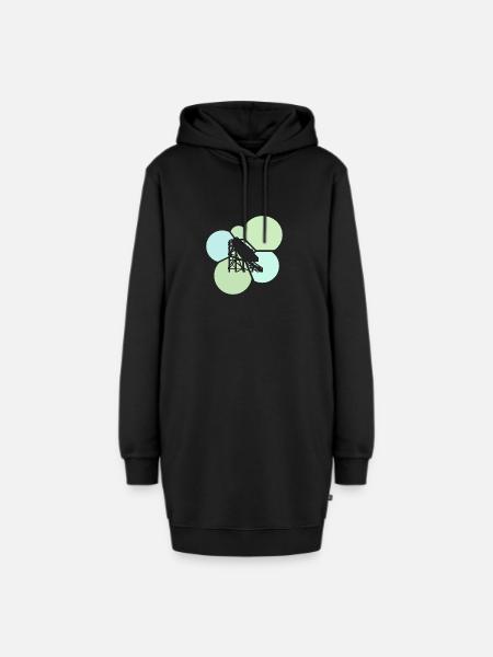 Riesenrad Rummel Lukas - Hoodie-Kleid - Schwarz
