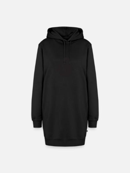 Koi Fisch Fischer Fischen - Hoodie-Kleid - Schwarz