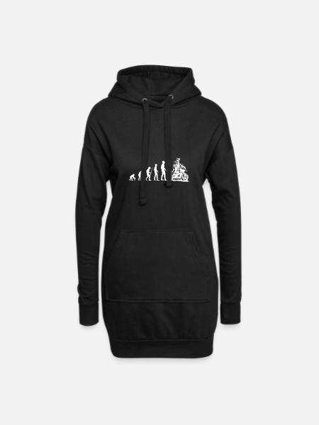 R1200GS Enduro GS - Hoodie-Kleid - Schwarz