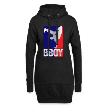 Breakdance B-Boy Streetdance Design Hip Hop Danse - Sweat-shirt à capuche long Femme - noir - Devant