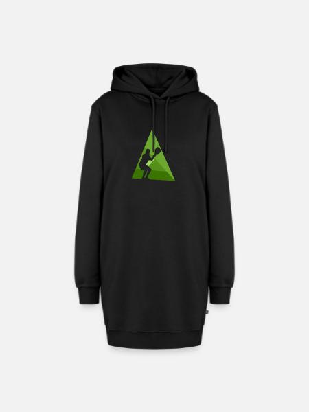 Lacrosse Fogo Intercrosse - Hoodie-Kleid - Schwarz