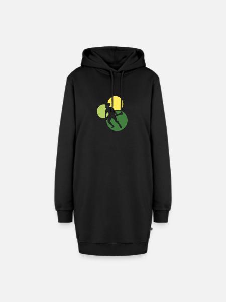 Intercrosse Lacrosse - Hoodie-Kleid - Schwarz