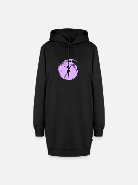 Balletttänzerin Ballett Tänzerin Balletttänzerin - Hoodie-Kleid - Schwarz