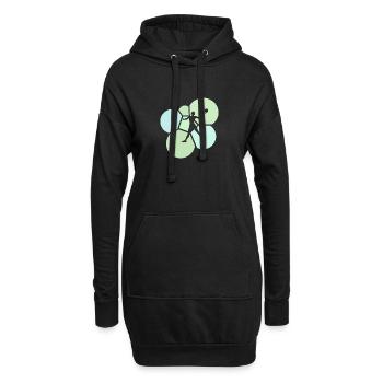 Tennis de plage Tennis de plage - Sweat-shirt à capuche long Femme - noir - Devant