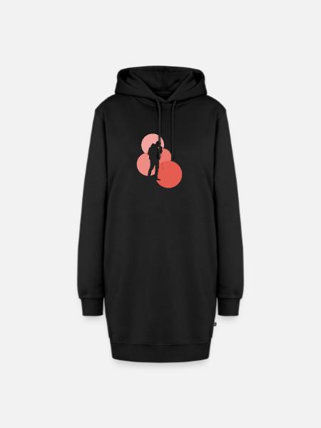 Beatboxer Beatboxer Beatboxing - Hoodie-Kleid - Schwarz