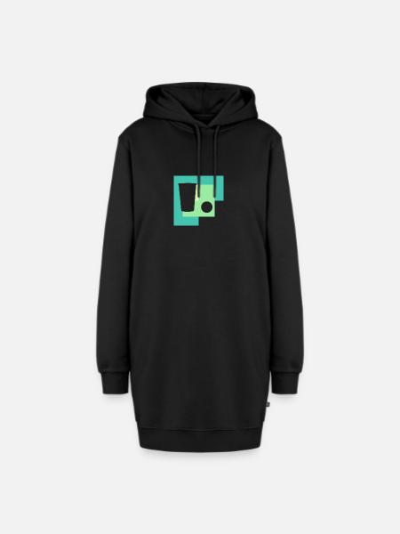 Beerpong Bierpong Bierflasche - Hoodie-Kleid - Schwarz