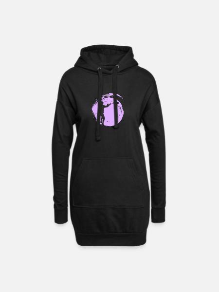 LSM LSM - Hoodie-Kleid - Schwarz