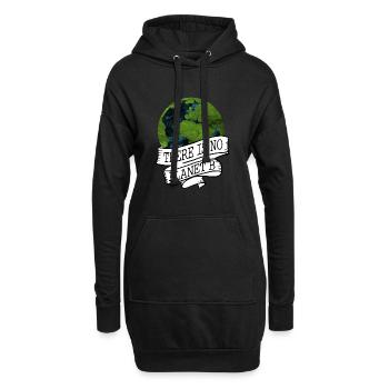 NO PLANET B - Hoodie-Kleid - Schwarz - Vorne