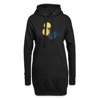 Crosse Fogo - Hoodie-Kleid - Schwarz - Vorne